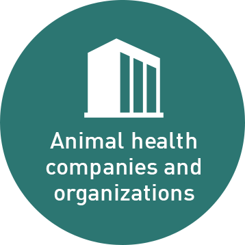 Animal health companies and organizations